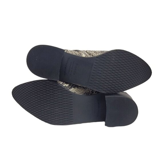 Blondo 7 Elvina Waterproof Leather Bootie Snakeskin Print - Picture 11 of 15